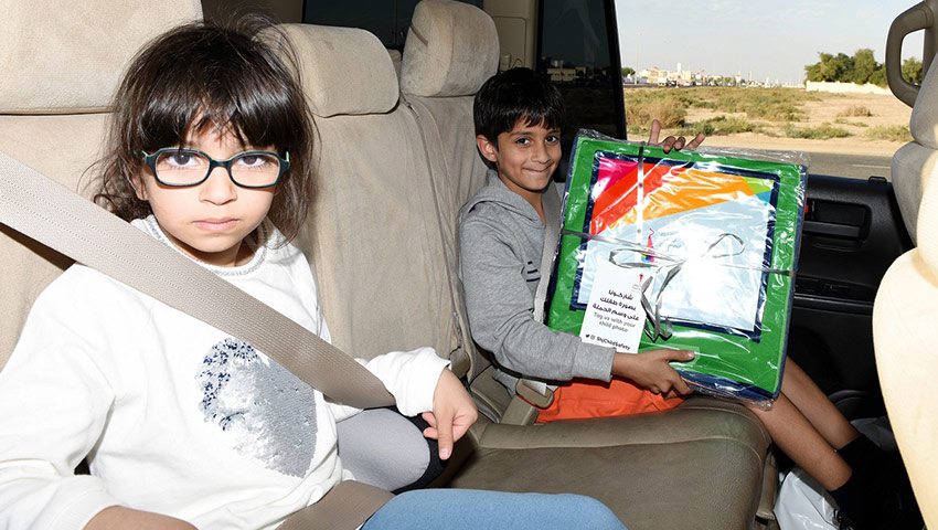 Child Safety Campaign Completes Distribution of 366 Free Car Seats across Sharjah