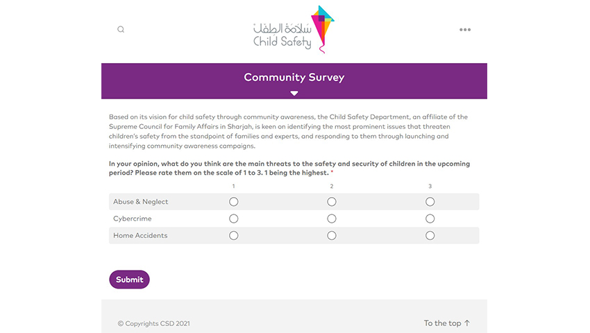 CSD launches community survey to identify issues impacting children’s safety