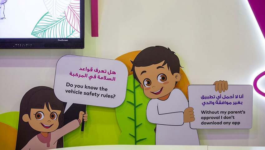 Child Safety Department raises awareness and presents  response strategies to combat bullying at SCRF 2022