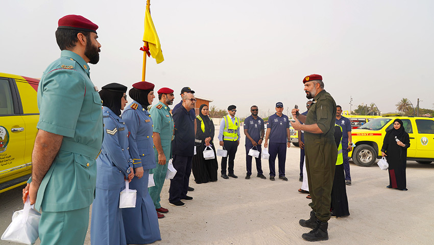 CSD begins field visits to Sharjah beaches marking the launch of the first phase of ‘Their Safety First’ campaign